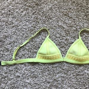 Triangl swim bikini top